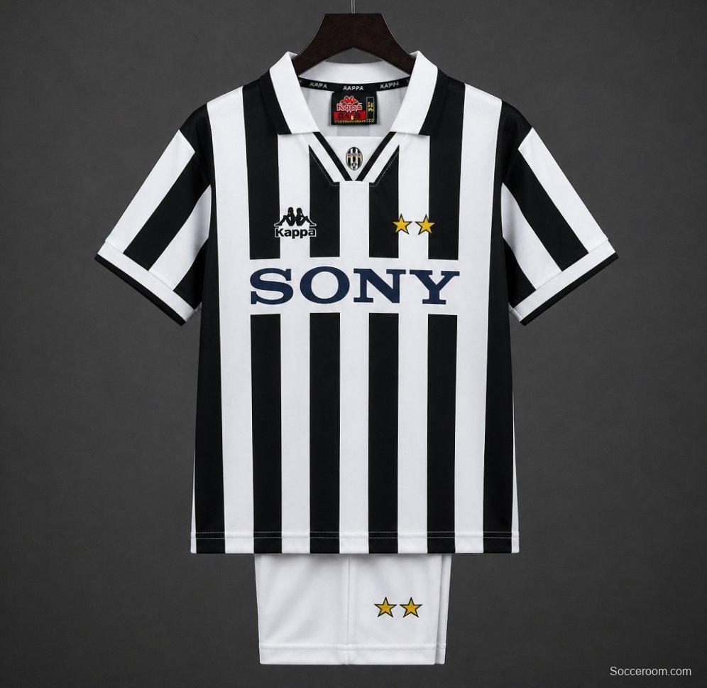 Retro Kids 95/97 Juventus Home Jersey