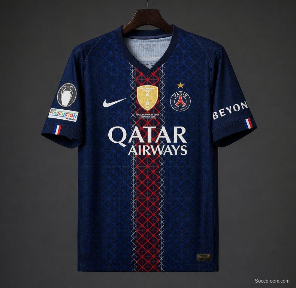 25/26 PSG Home Champions Final Match Jersey