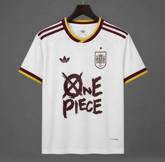 2026 Spain x One Piece Away Special Printing Jersey