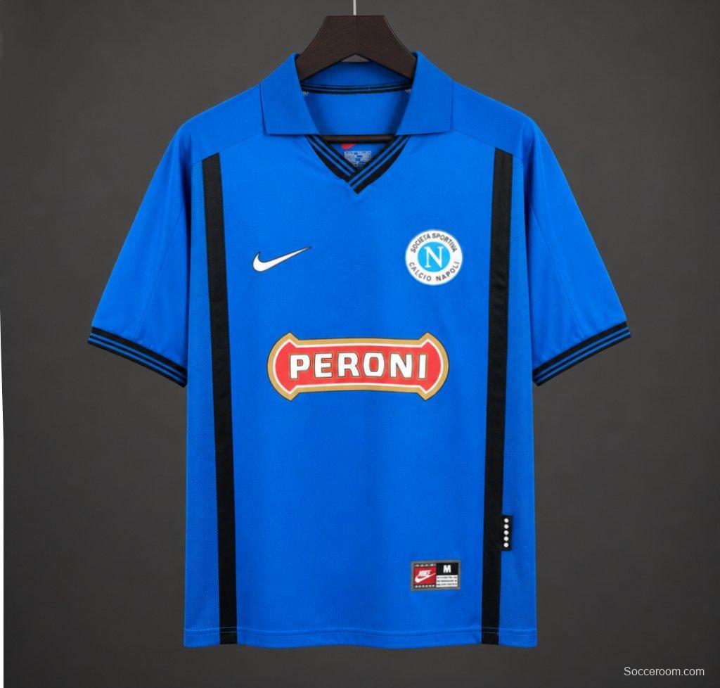 Retro 99/00 Napoli Home Jersey